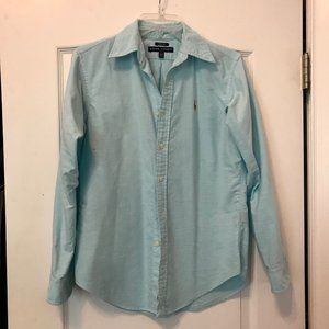 Ralph Lauren Knit Cotton Oxford Shirt